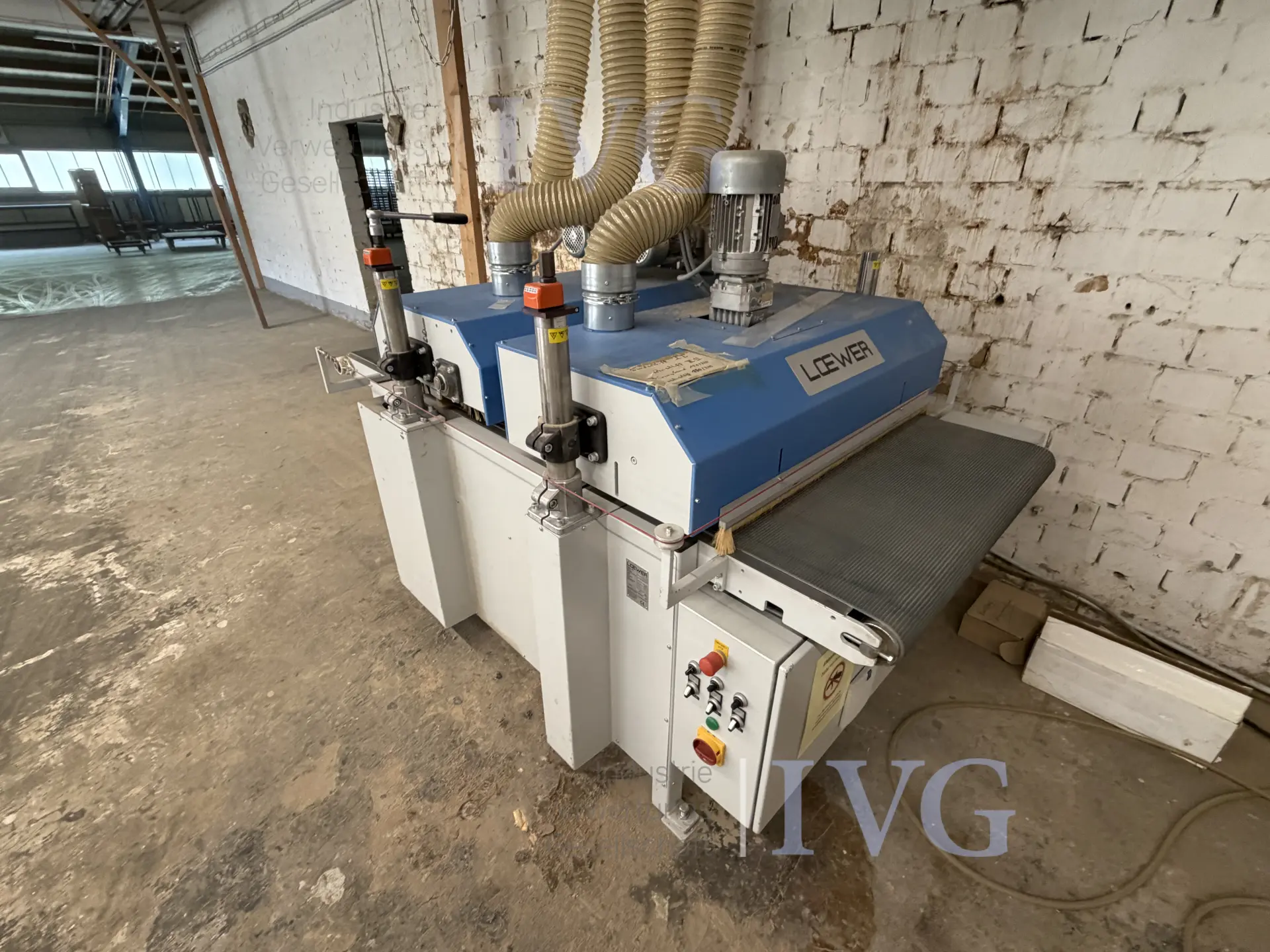 Bürstenschleifmaschine LÖWER ES2DBB-1000